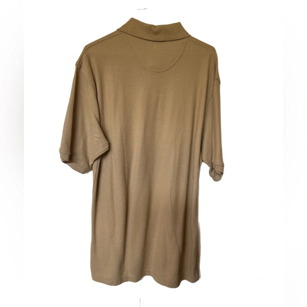 NWT-MENS DRESS SHIRT SIZE MED,CONSENSUS KHAKI POLO - Picture 2 of 3